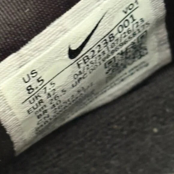 Nike LeBron 21 Tahitian Basketball Shoes Black & Oil Green Size 8.5 US Pre-Owned - Picture 7 of 12